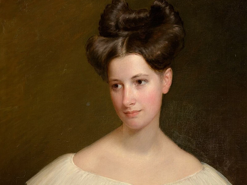 1800-Francis Alexander - Mary Crowninshield Silsbee Sparks (la signora Jared Sparks) - Harvard Art Museums, Cambridge
